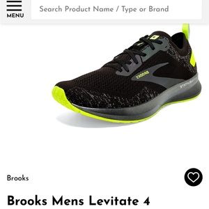 New without box Men’s Brooks Levitate 4.0